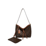 Monica Kiki Vintage Floral Shoulder Bag | European Light Luxury Color-block Underarm Commuter Bag